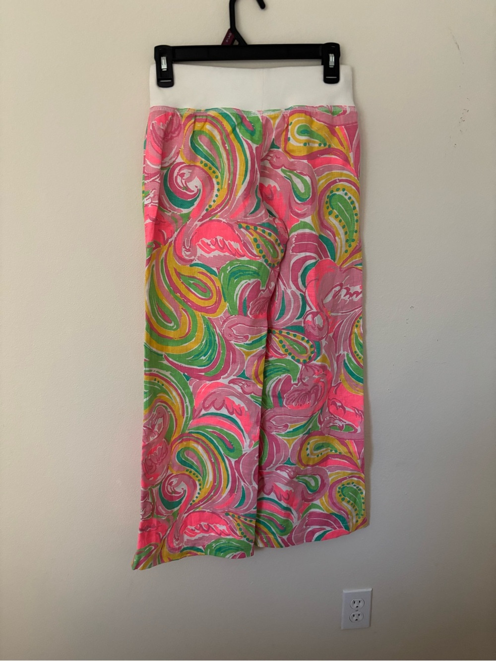Lilly Pulitzer NWOT The Beach Pant in So A Peeling paisley colorway - Picture 2 of 3